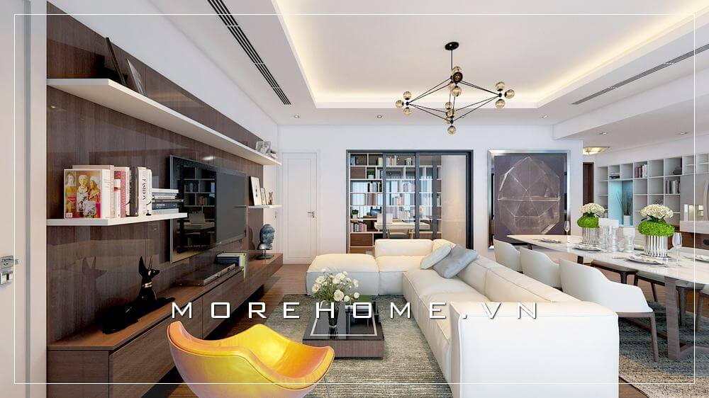 Hoàn thiện không gian sống bằng cách thiết kế nội thất căn hộ đẹp, ấn tượng.