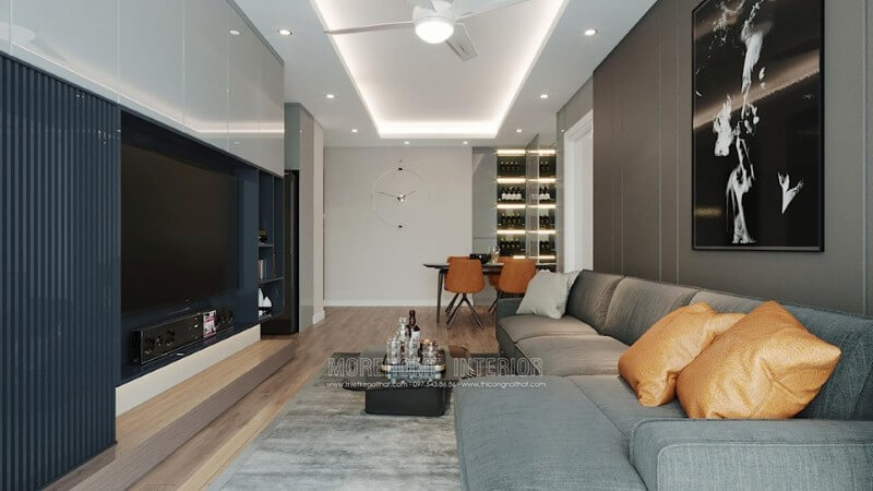 Top nội thất chung cư hiện đại năng động cho không gian tiện nghi