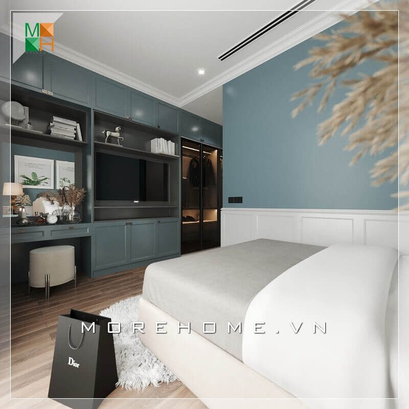 Tổng hợp 21 ý tưởng phòng ngủ đẳng cấp trong thiết kế căn hộ 150m2 tại tp. Hồ Chí Minh |MOREHOME